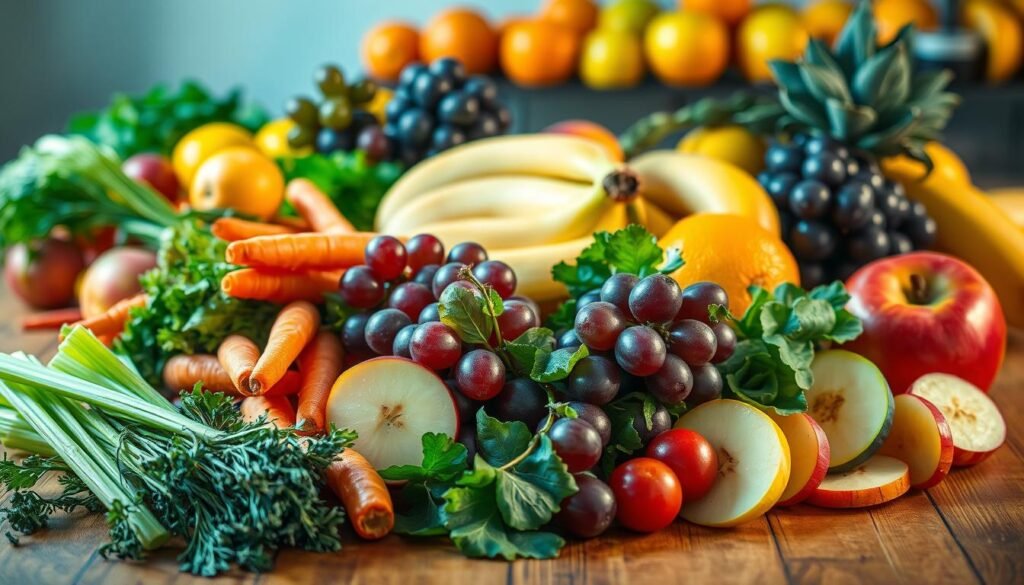 fresh fruits and veggies for shift workers