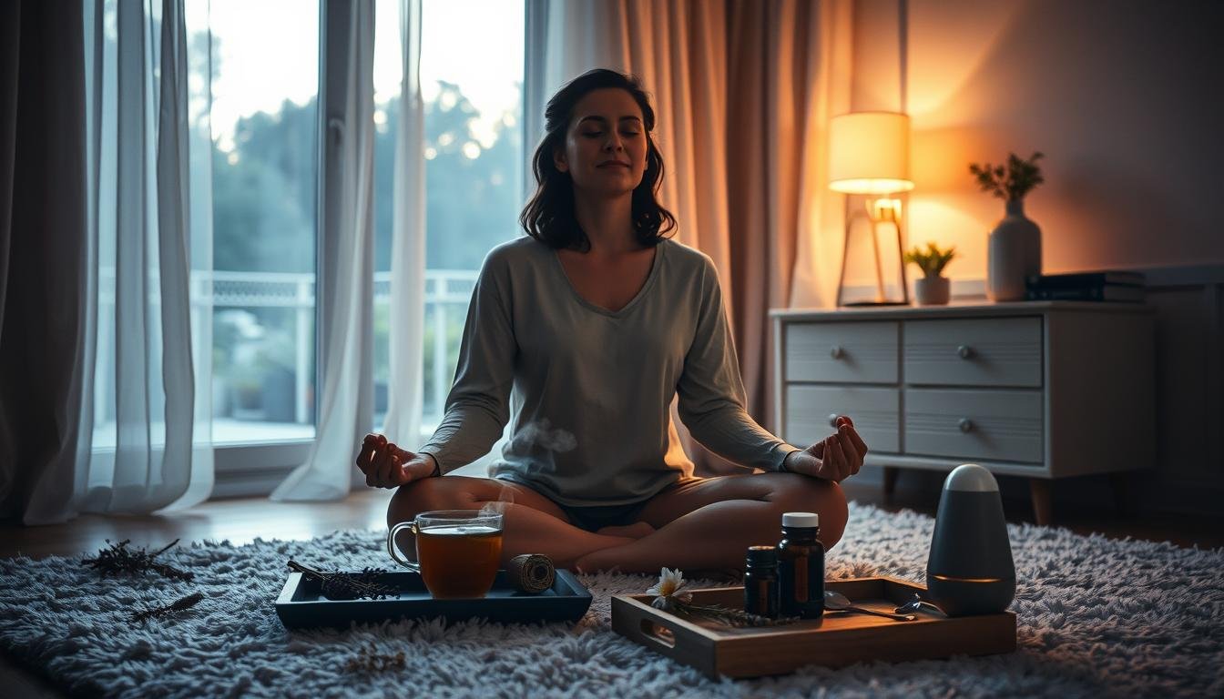 reduce cortisol naturally at night