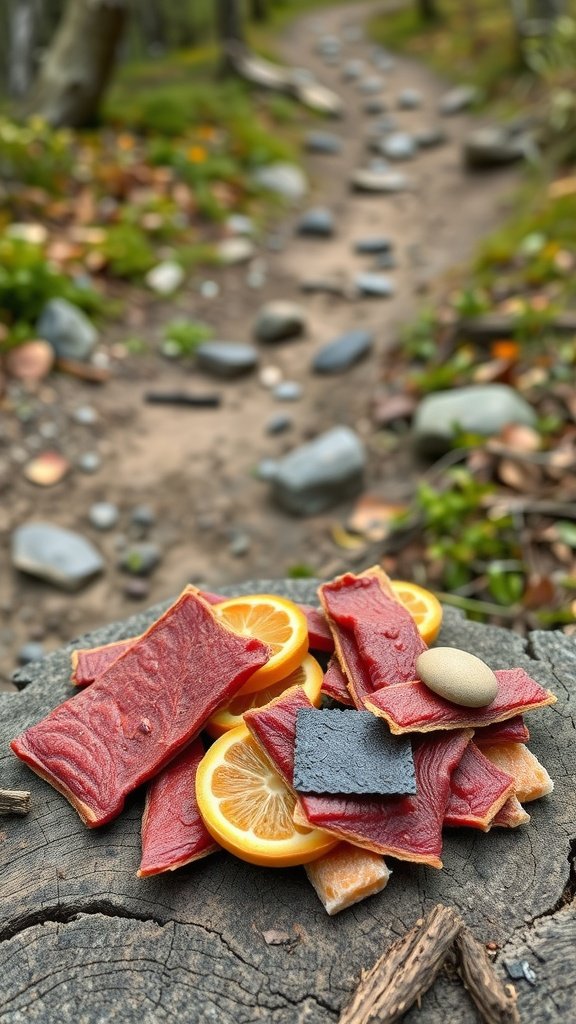 Protein-packed jerky made from lean beef with spices